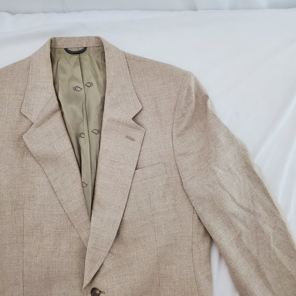 Christian Dior Blazer Monsieur Sport Jacket Sandy Size 42 R - Picture 2 of 5